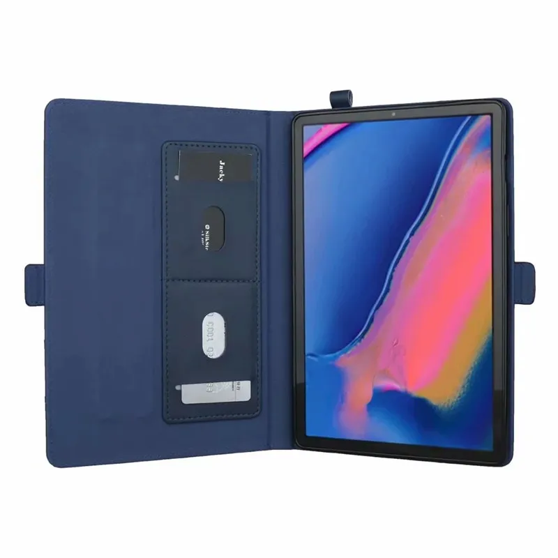 Премиум PU кожаный чехол для Samsung Galaxy Tab A 8,0 S ручка SM-P200 P205 P207 с бумажником флип чехол планшет стенд крышка+ пленка