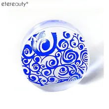 ETEREAUTY прозрачный тампон силиконовый Outil Peinture Picture Vernis Ongles для дизайна изображений ногтей DIY Nail Art шаблоны тампон