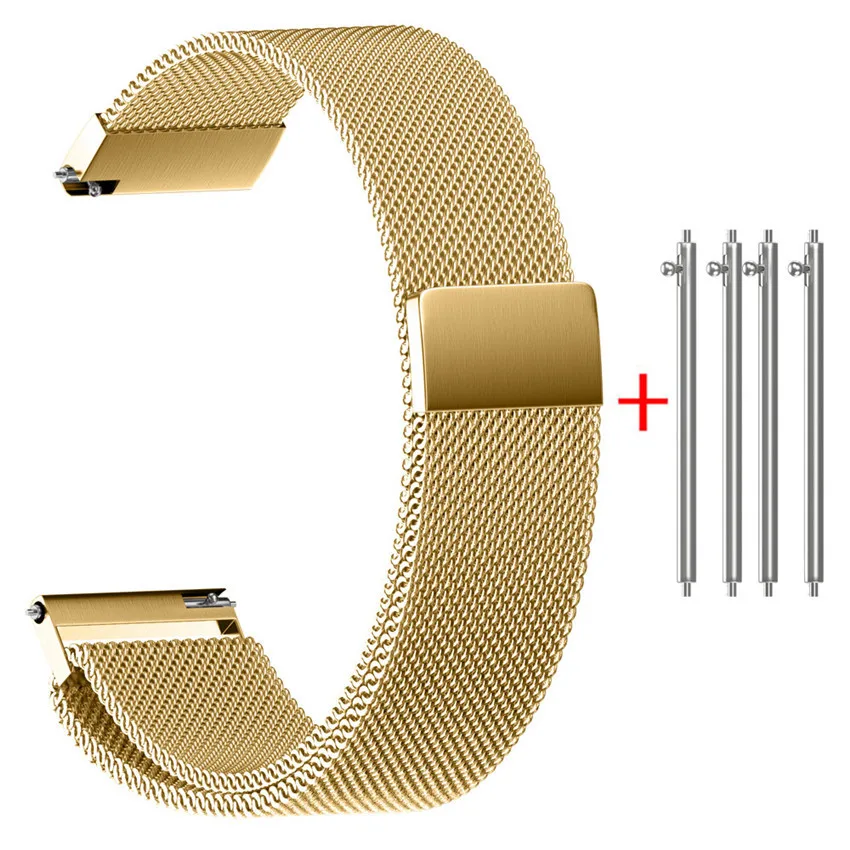 

Watchband Stainless Steel Watch band 22/20/18/16/14MM Milanese Magnetic Loop Stainless Steel Watch Strap Bands