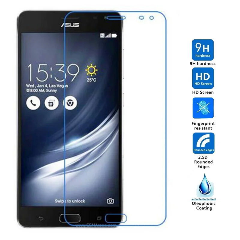 Закаленное стекло для Asus ZenFone 5 ZE620KL ZE620 KL 2 шт. защитная пленка экрана Zenfone AR ZS571KL 7