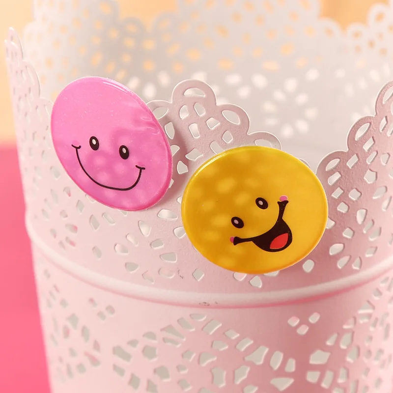 Smiley faceStereoscopic sticker 3D Cartoon Children Stickers Toys Emoji PVC Scrapbook Gifts For Kids