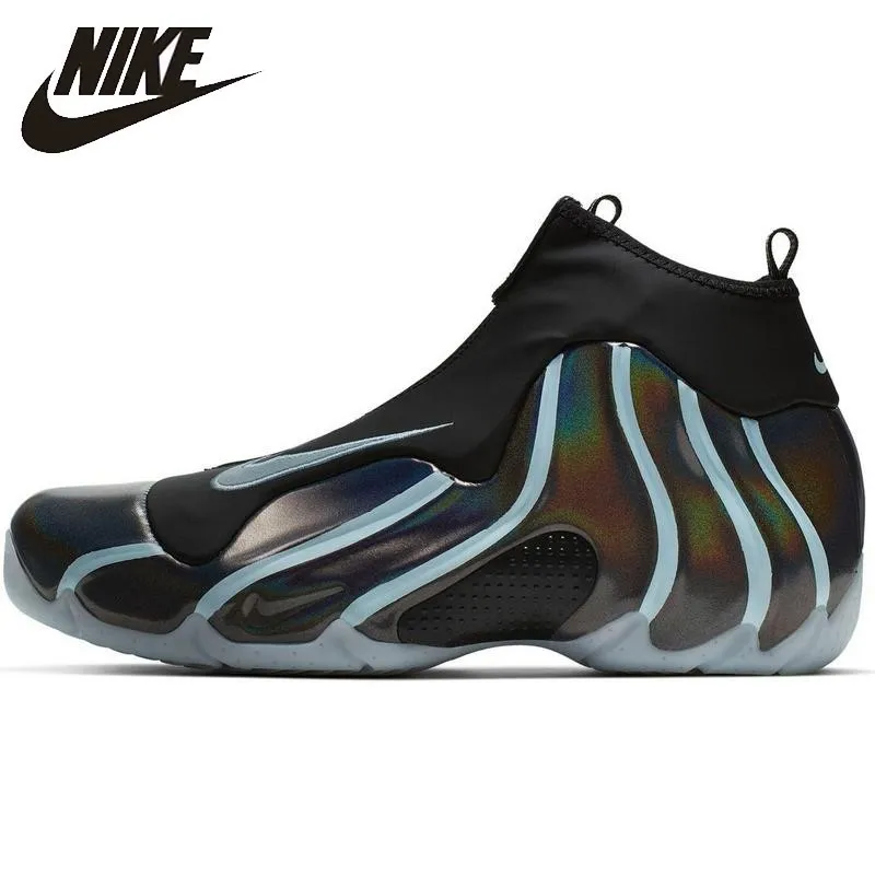 

Nike Air Flightposite New Arrival Men Basketball Shoes Air Cushion Anti-Slippery Special Motion Engraved Sneakers #AO9378-001