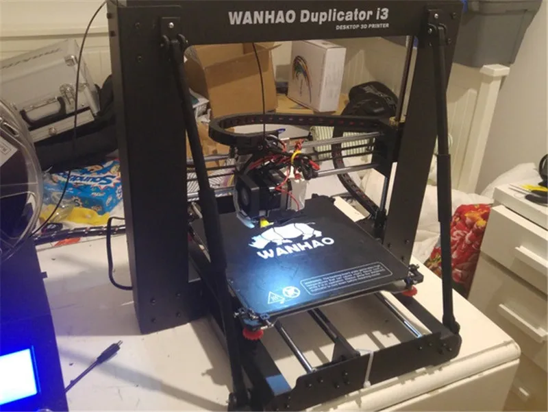 Wanhao i3 3D принтер Запасные части печатная кровать черный цвет с подогревом наклейки для кровати нагревательная пластина печатная наклейка черный 200 мм/214 мм/220 мм