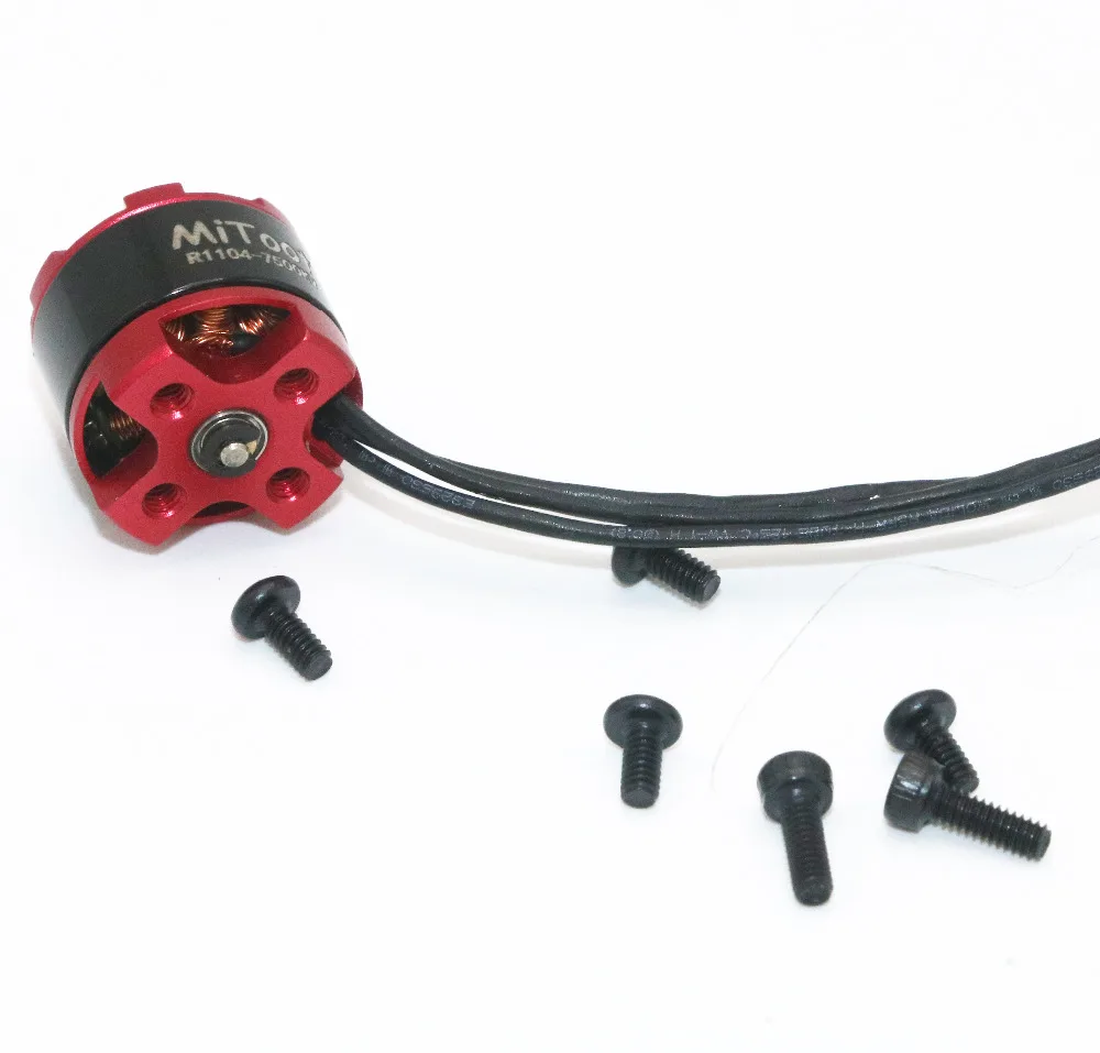 4 шт./лот Mitoot R1104 7500KV бесщеточный двигатель для 2030 3020 Propeller RC Racing Drone Quadcopter|motor