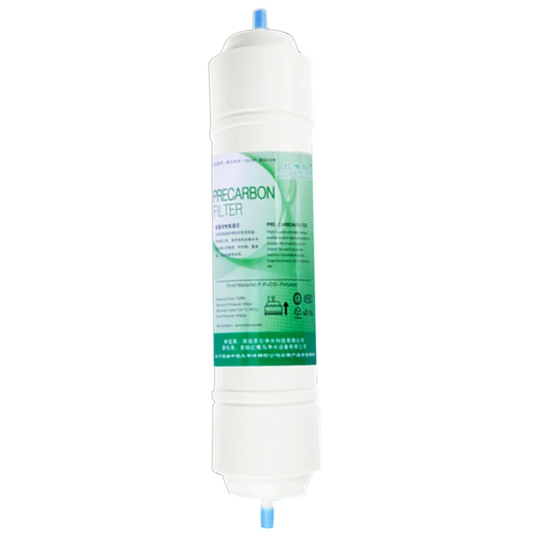 11 inch WATER FILTER PRE Coconut Carbon Cartridge with 2 fittings Water Purifier Cartridge Aquarium REVERSE OSMOSIS Household  (12)
