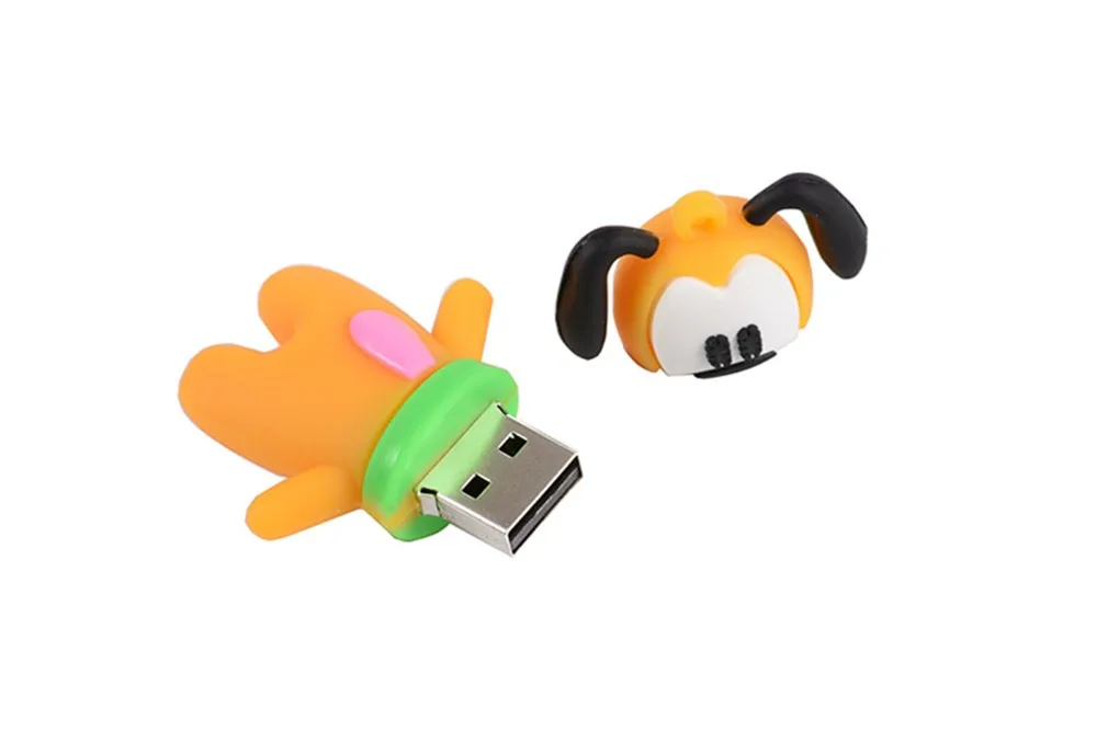 Микки и Гуфи Плуто USB флеш-накопитель Животное Мультфильм Флешка 4 ГБ/8 ГБ/16 ГБ/32 ГБ изысканный Флешка Забавный usb