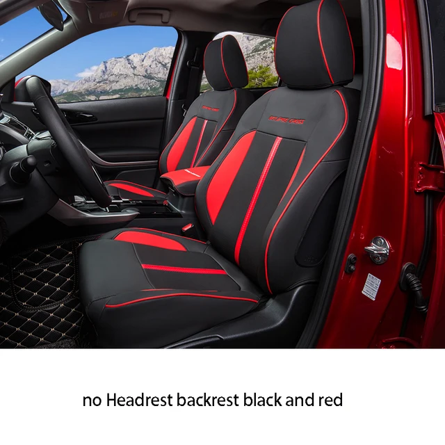 Fully surrounded by leather seat cover cushion breathable four seasons