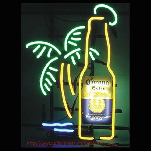 neonlampen neon sign corona extra bottle palm tree bulbs signs glass tube publicidad beer fur garage neonlampen neon sign corona extra bottle palm tree bulbs signs glass tube publicidad beer fur garage