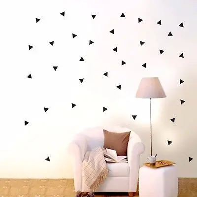 

162 pcs/set Triangles Wall Sticker Removable Vinyl Wall Decal Kids Art Mural Decor Nursery Decoration Bedroom N818