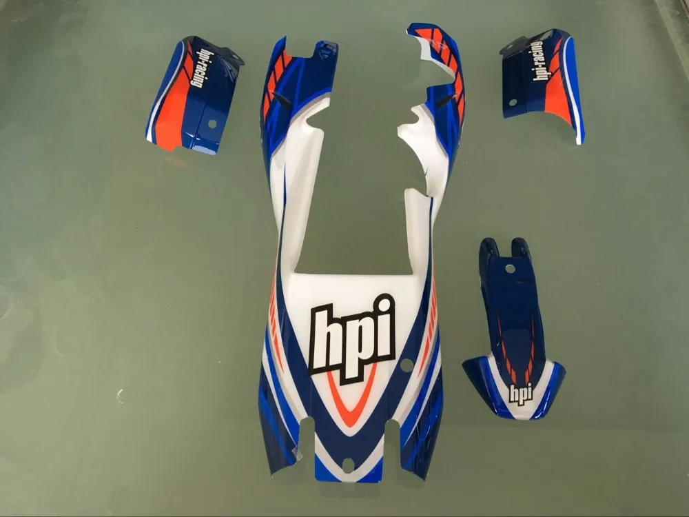 Танго RC окрашенные Bajer 5B тело для HPI KingMotor Rovan SY Внедорожные багги 5ss SC 30.5CC KSRC001