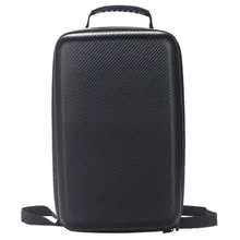 Zangão De Armazenamento Mochila Dupla Zíperes à prova d’ água Portátil Caso de Escudo Duro Bolsa de Ombro À Prova de Choque Respirável Para DJI MAVIC AR