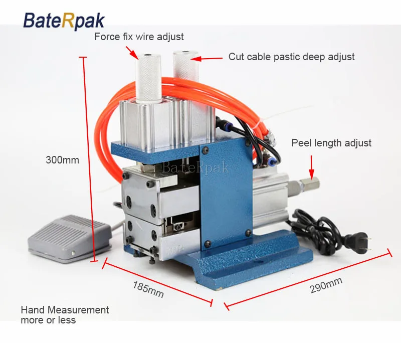 DZ-3F BateRpak пневматическая Вертикальная машина для зачистки кабеля, машина для снятия проволоки, электрическая машинка для зачистки проводов, 110/220 В, 0,5-25 мм