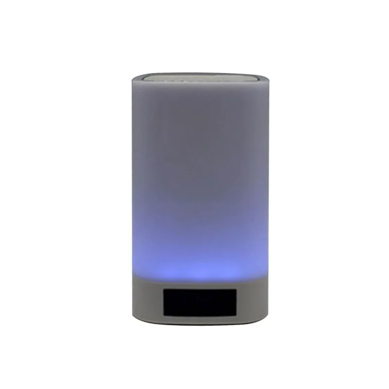 

New style Q6 High-End Wireless Bluetooth Speaker Lights Touch Dimming sound Colorful Night Light Card Bluetooth Speakers Light