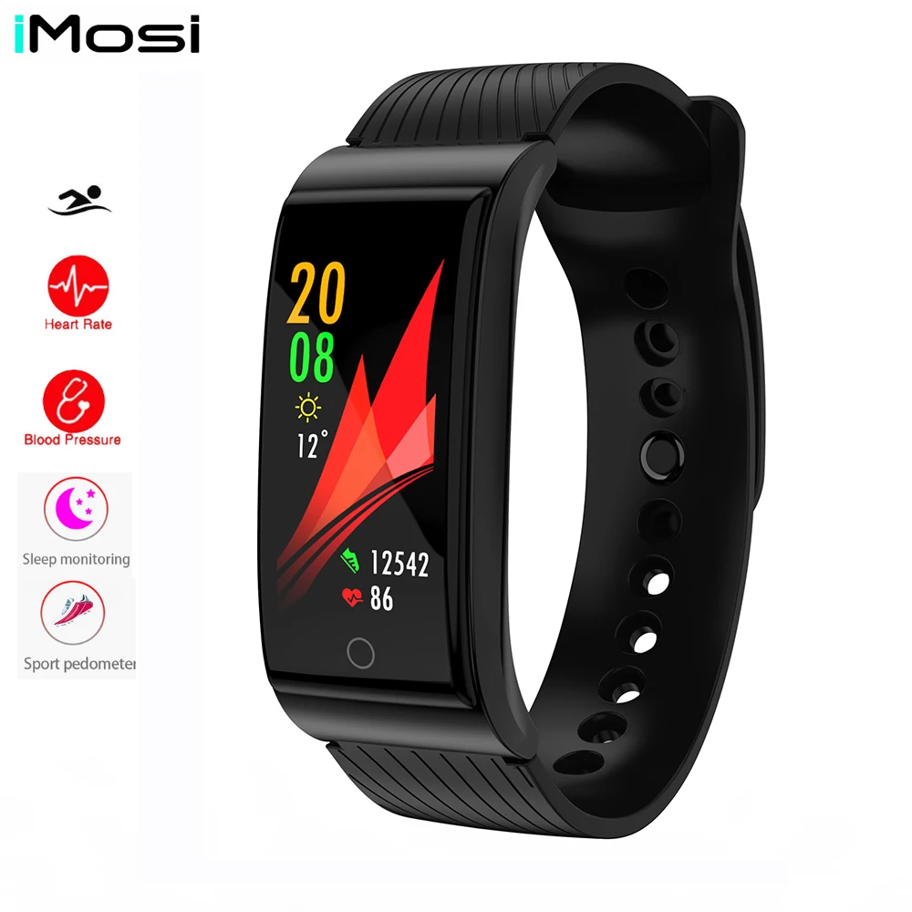 

Outdoor Swim Smart Watch Blood Pressure Heart Rate Monitor Health Smartwatch App Run For Apple Xiaomi Huawei PK Miband 3