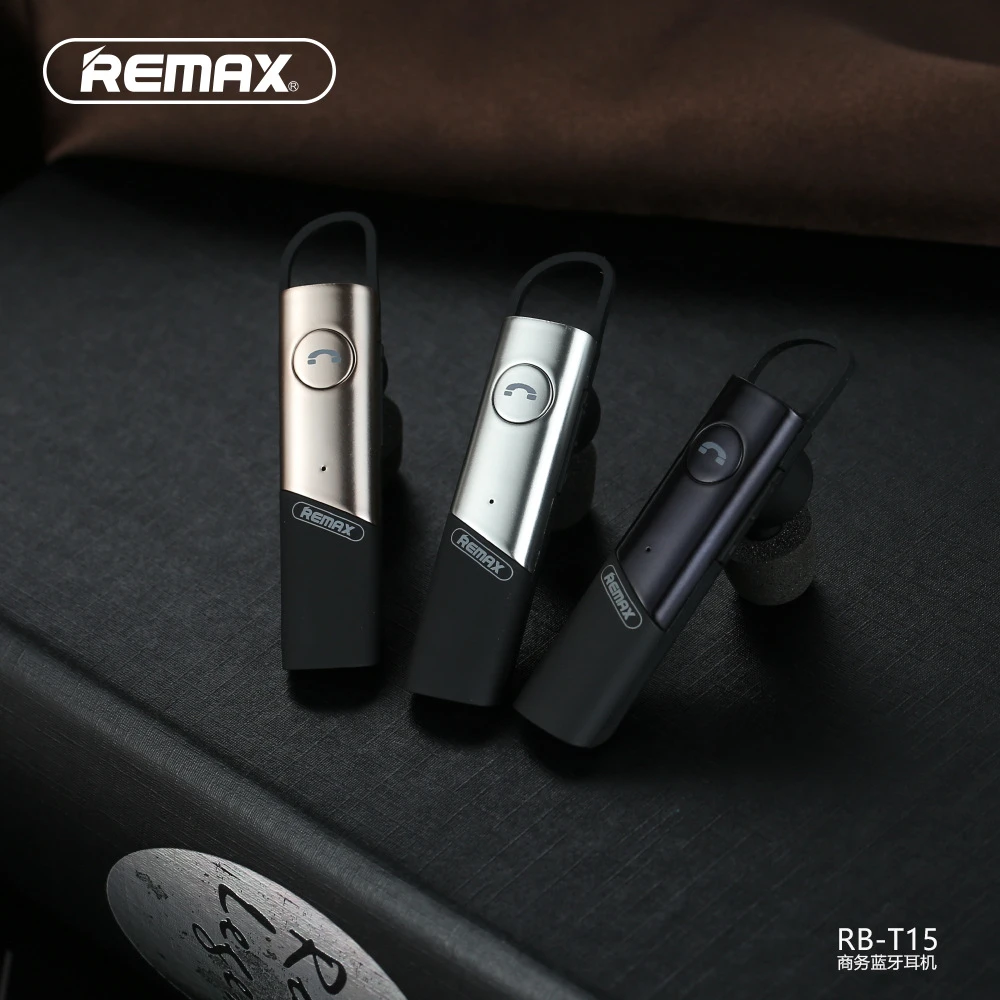 Onbeleefd voorzichtig Mauve Hot Sales Remax Rb-t15 Wireless Business Bluetooth Headset Intelligent  Noise Reduction Voice Reminder Mini Car Bluetooth Headset - Earphones &  Headphones - AliExpress