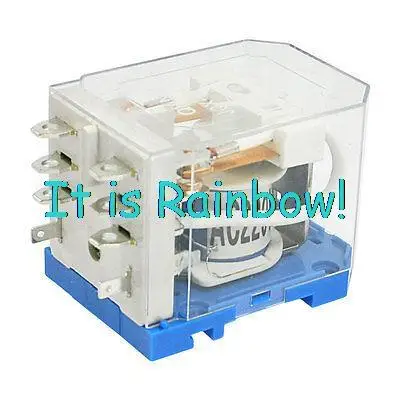 

Free Shipping JQX-40F-2Z Coil Voltage AC 220V 8 Pin DPDT 40A Electronmagnetic Relay