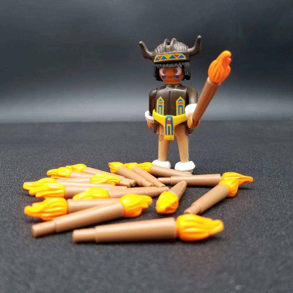 Экшн фигурка Playmobil X209 2 модели оружия для строительных блоков подарок