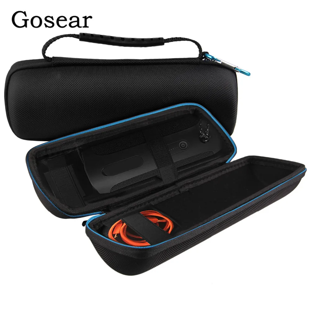 

Gosear Portable Protective Travel Carrying EVA Storage Hard Bag Case Anti-shock Cover Pouch for JBL Flip 4 Speaker Accessories