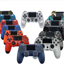 Цветной 4,0 bluetooth проводной геймпад хост-контроллер для ps4 ps3 joysitck геймпад двойной шок геймпад