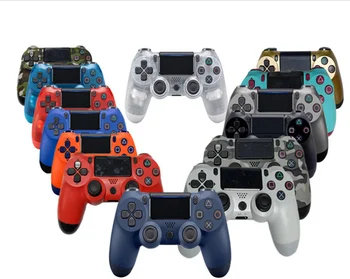 

2019 New colorful bluetooth 4.0 Wireless Joystick gamepad controller for ps4 ps3 joysitck gamepad double shock gamepad