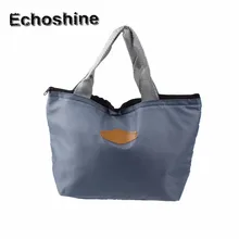 New Portable Thermal Insulated Cooler Waterproof Lunch Picnic Tote Storage Carry Bag Tote Lunch Bag For Women Home Free Shipping
