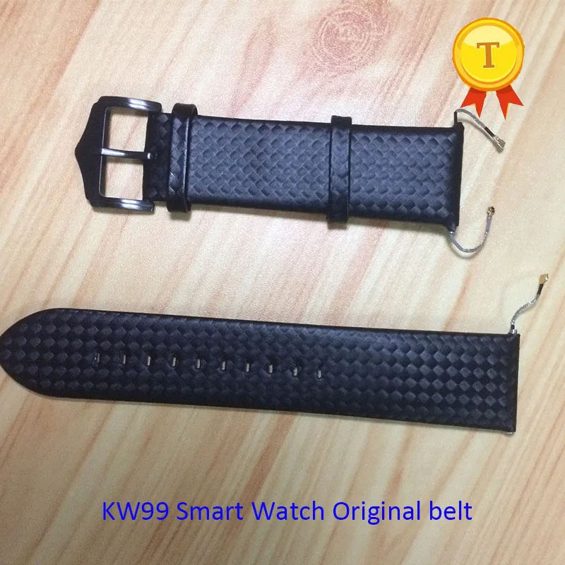 kingwear kw99 Смарт часы ремень phonewatch наручные часы hour saat Сменный ремень ремешок для наручных часов - Цвет: black belt plus film