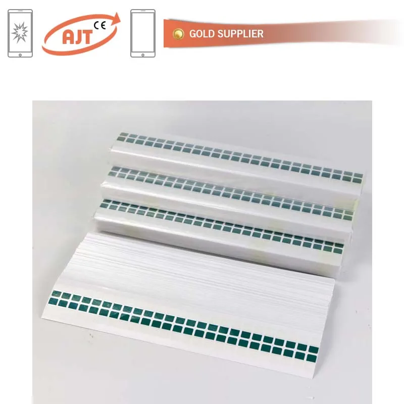 

10 sheets oca film remover sticker to help remove the protect film of oca film