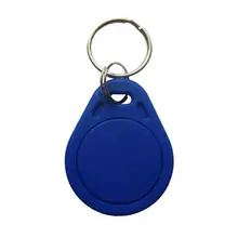 100 шт. F08 RFID 13,56 мГц IC тег карт IC NFC-метка F08 брелков FM1108 пассивный карты доступа Управление и пуговицы