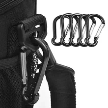 5 шт. Спорт на открытом воздухе Алюминиевый Сплав безопасности пряжки брелок альпинистская Кнопка Карабин Кемпинг туристические карабины