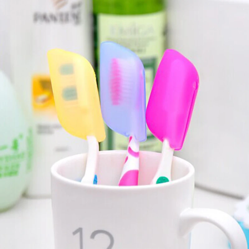 

Silicone Toothbrush Head Storage Boxes Holder Travel Portable Tooth Brush Head Cap Cover Health Toothbrushes Protector Case