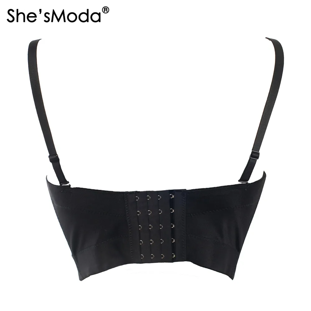 Женский бюстье ручной работы She'sModa с бисером и стразами жемчужинами эффектом