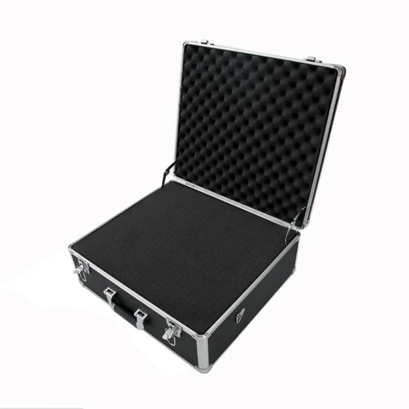 50x42x22 см чехол для инструмента Портативный ящик для инструментов из алюминиевого сплава домашний ящик для хранения Чехол для чемодана для путешествий с предварительно вырезанной губкой