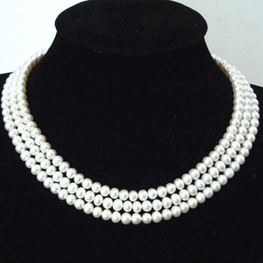 50" 9mm Pink Baroque Freshwater Pearl Necklace - Buy At The Price Of $23.88 In - Foto 4