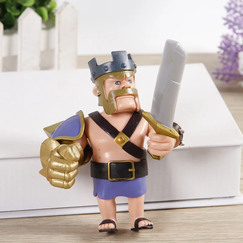 clash of clans rey barbaro