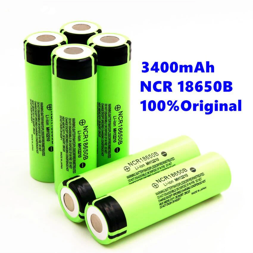 NCR18650B 3,7 v 3400mah 18650 литиевая аккумуляторная батарея для фонариков