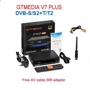 

dvb-t2 wifi GTMEDIA V7 PLUS 1080P Full DVB-S/S2+T/T2 Support H.265 Newam Youtube USB Wifi
