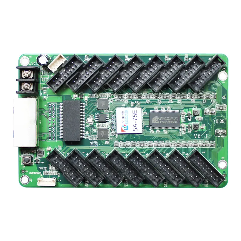 Colorlight Ǯ ÷   ī, LED   ÷, 1/32 ĵ , 256x256 ȼ, 16xHub75E, 5A-75E