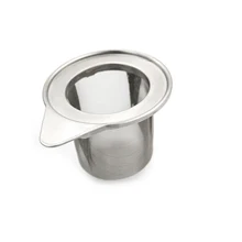 Из нержавеющей стали металлический сетчатый фильтр для чая заварка для чая кружки для чая фильтр листьев FDA посуда для напитков