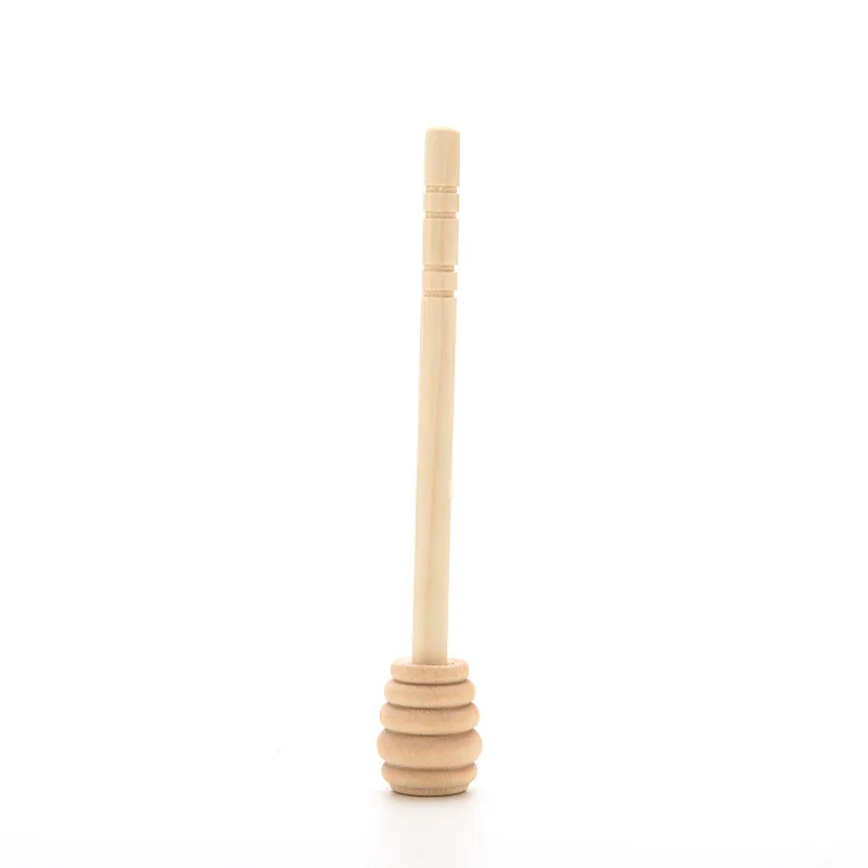 Honey Wood Dipper Drizzler Mini Large Stirring Rod Stick Spoon G