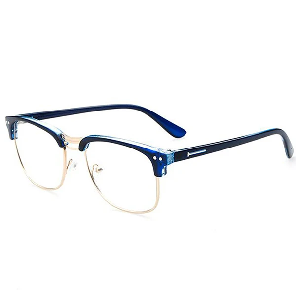 Стиль, очки против радиации, Простые Стеклянные очки для женщин и мужчин, очки для чтения с защитой от ультрафиолета, прозрачные линзы, очки для глаз, цветные, оптика - Цвет оправы: NO6