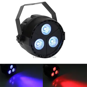 

LED Par 24W RGB UV 4IN1 LED Stage Light Remote Control Effect Disco DJ Bar Effect UP Lighting Show DMX Strobe for Party KTV