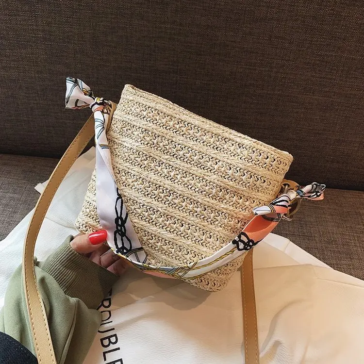 

High Quality Woven Female Bag 2019 Designer Luxury Bags For Women Fashion New Ladies Shoulder Bag Girls Simple Crossbody Bags