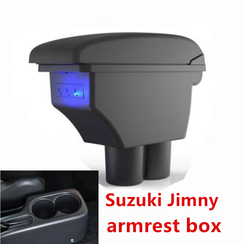 

For Suzuki Jimny armrest box central Store content Storage box