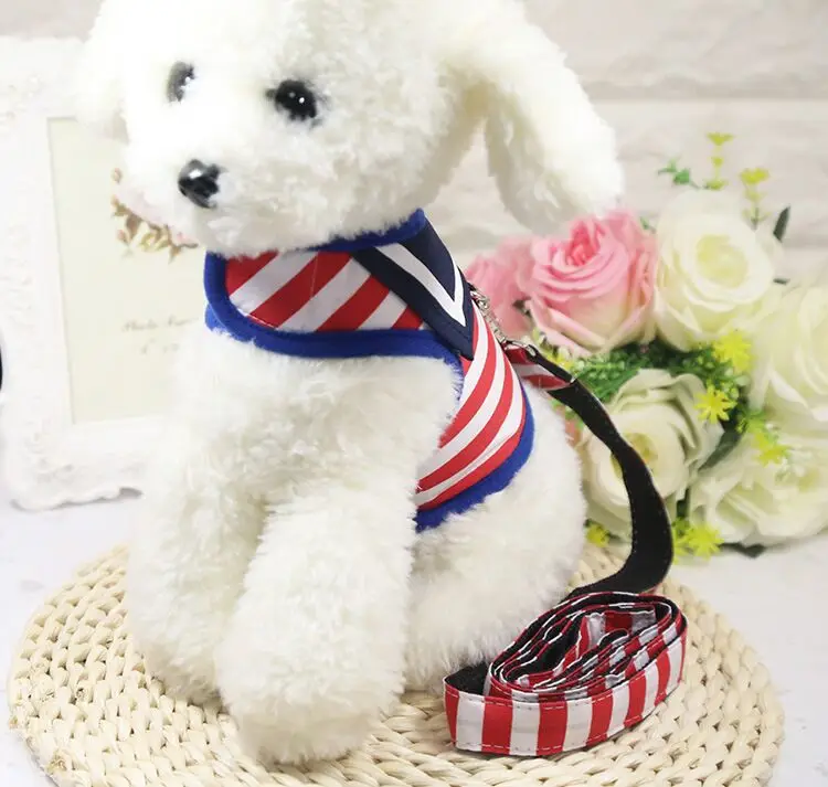 D64_Cute_Soft_Puppy_Small_Dog_Vest_Harness_and_Walking_Leash_Leads_Set_Stripe_Sailor_Costumes_Pet_Dog_Leash_for_Yorkshire_ (9)