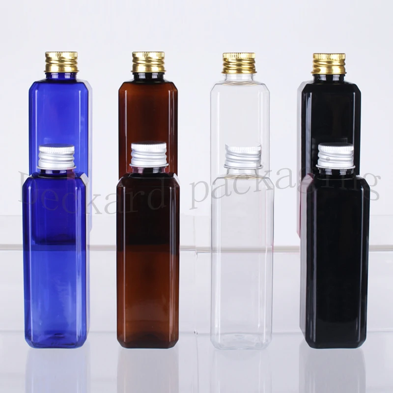 100ml Empty Square Cosmetic Containers DIY SPA Massage Oil Bottle