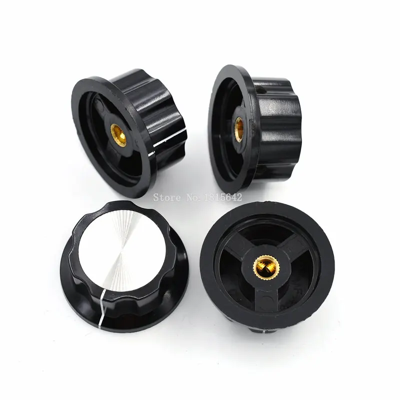 Ручка потенциометра WH118/WX050 bakelite/медное внутреннее отверстие 6 мм 5