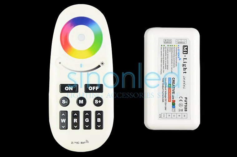 

RGBW Controller 2.4G Mi light LED touch Remote control Dimmer 12-24V 24A for SMD 5050 RGBW/RGBWW 4 in 1 led strip light