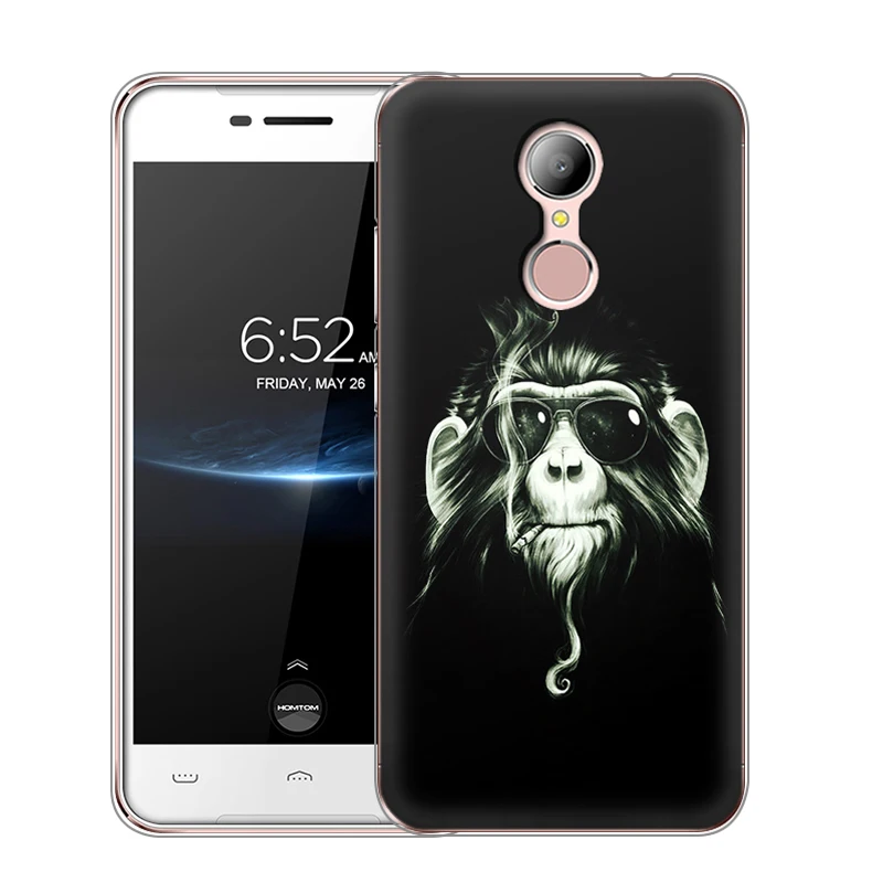 Телефон EiiMoo Capa Funda для Homtom HT37 чехол силиконовый защитный мультяшный принт Мягкая