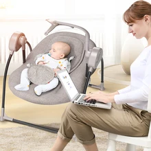 Детские электрическое кресло-качалка колыбели ребенка комфорт кресло качалка детские принадлежности кровать России