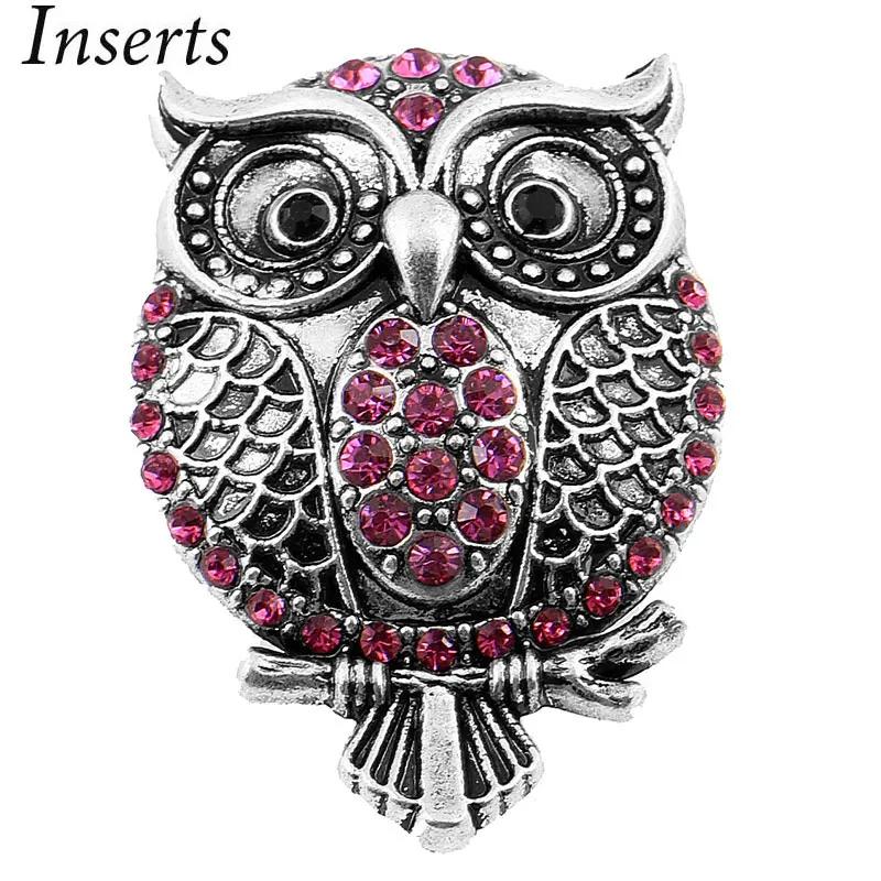 

Metal Color Owl Rhinestone Convertible MagnetBrooch Antique Scarf Vintage Muslim Brooch Pin Accessory Bookmark Brooch Jewelry